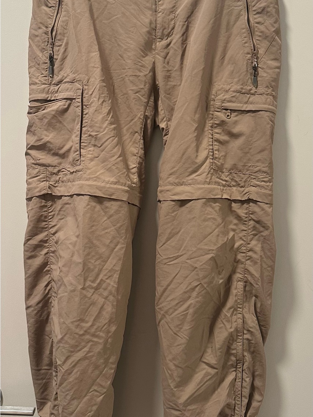 Women’s Cargo Pants in Tan - Multi-Pocket Outdoor Pants